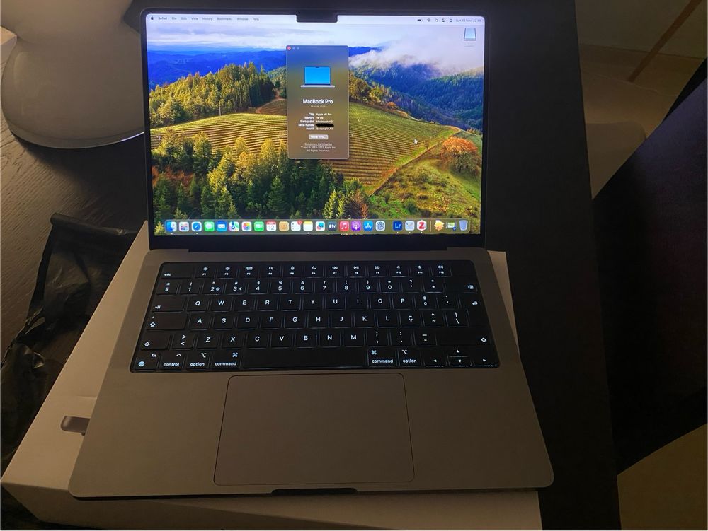 Apple Macbook Pro M1 Pro 14’ 1TB SSD / 16 GB RAM