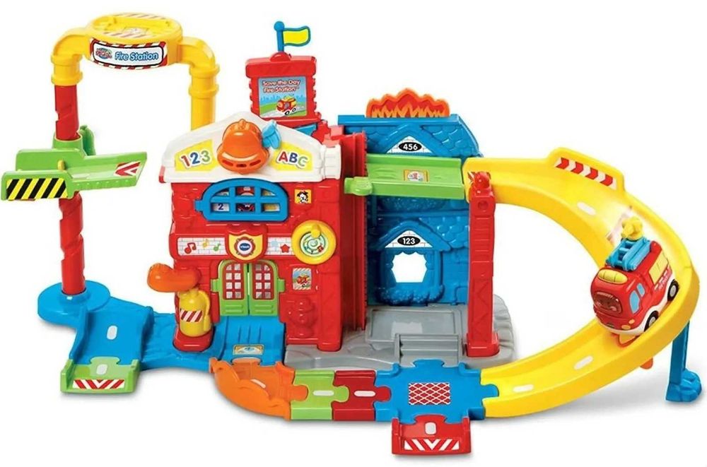 Vtech, Tut Tut Autka, Remiza Strażacka, zestaw z autkiem