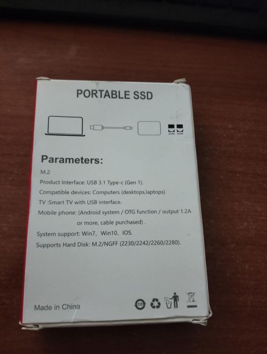 Disco externo SSD 16TB