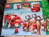 LEGO 40499 Sanie Świętego Mikołaja.
