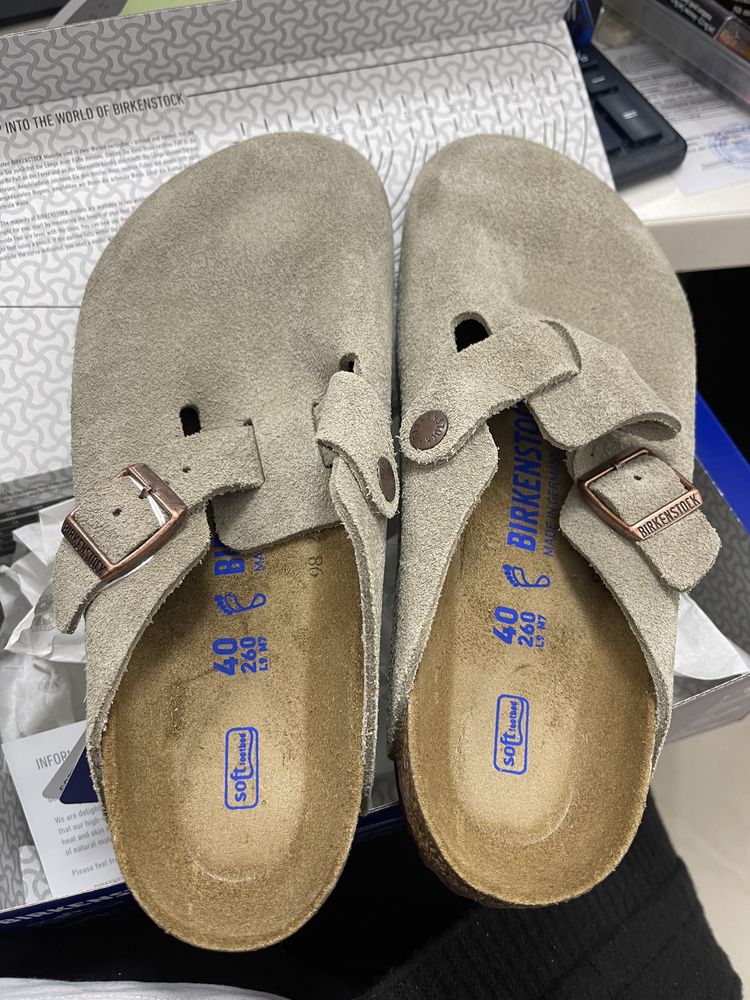 Birkenstock Boston Биркеншток мюли 37,40 рр