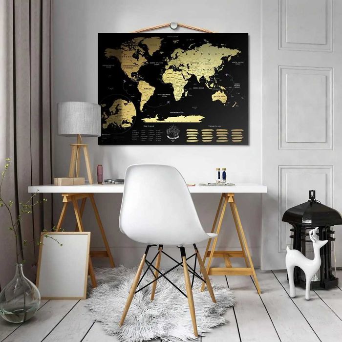 Mapa Świata Zdrapka - World Map by Scratch Store