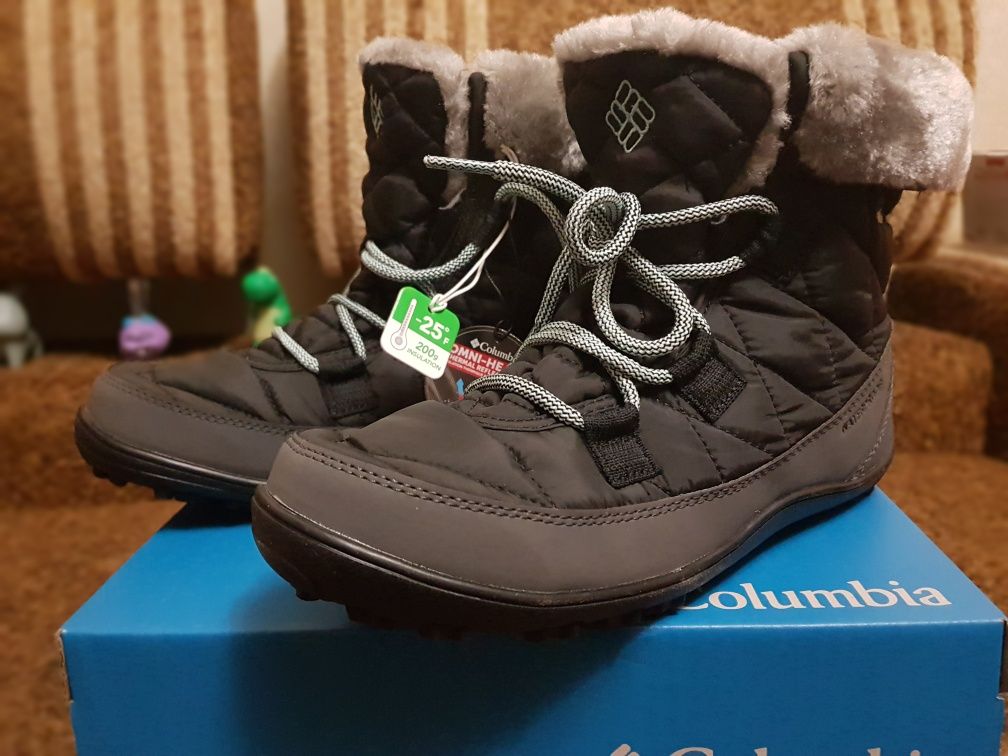Columbia Youth Minx Shorty Omni-Heat Waterproof 38,39.