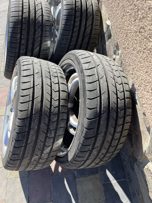 Диски з резиною Різноширокі