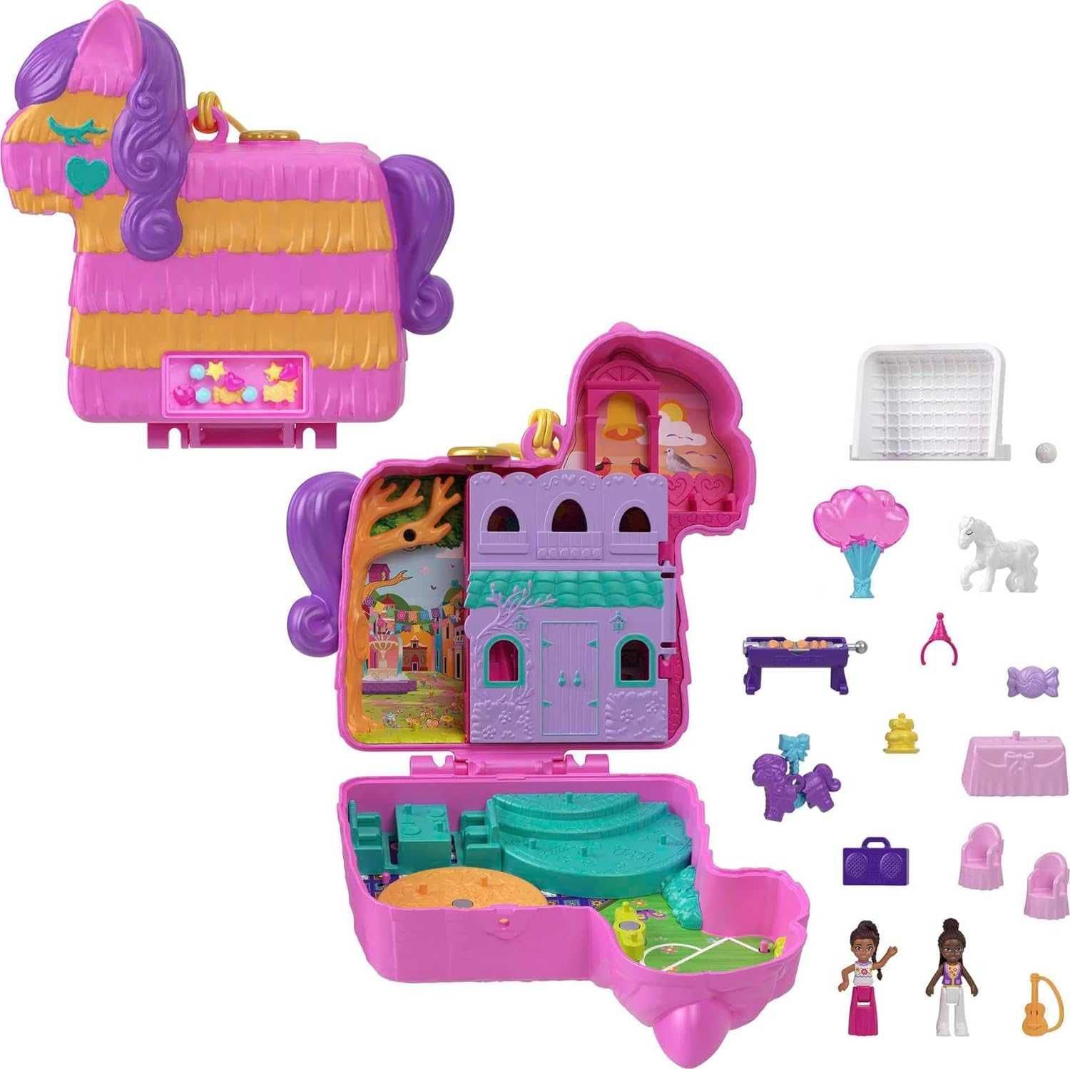 Поллі Покет піньята вечірка мірколяльки Polly Pocket Pinata Party