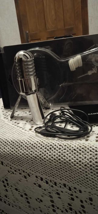 Мікрофон Samson Meteor Mic+ попфiльтр