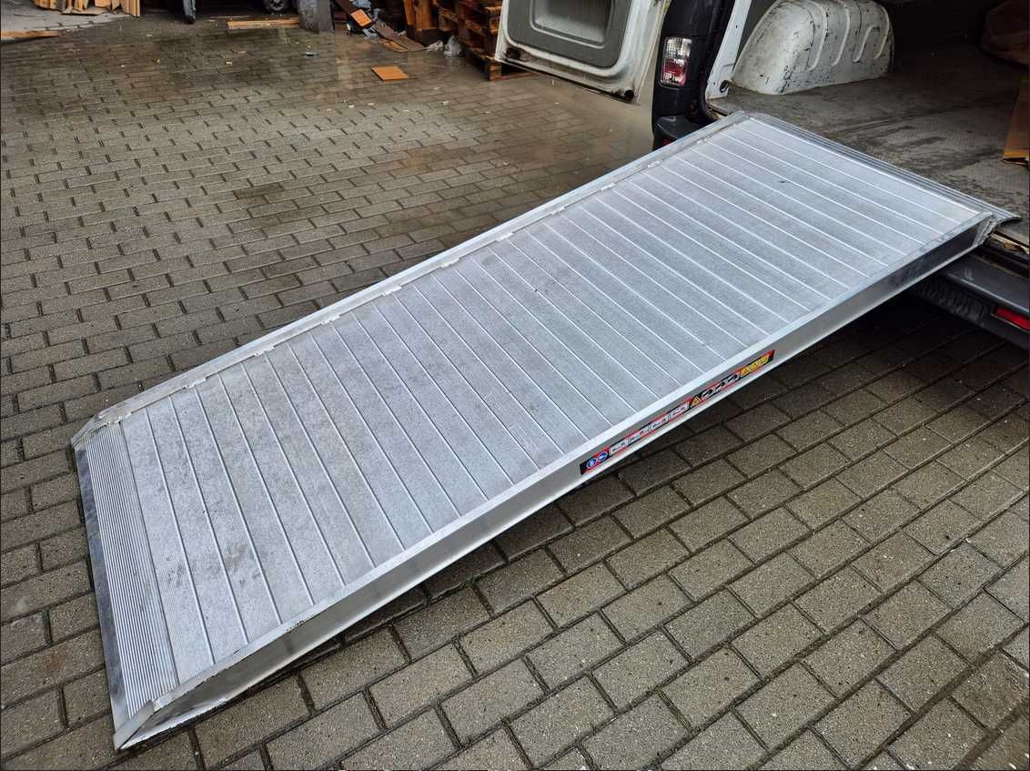 Podjazd rampa najazdowa z ogranicznikiem 2,0m x 100cm, dostawa 1-2 dni