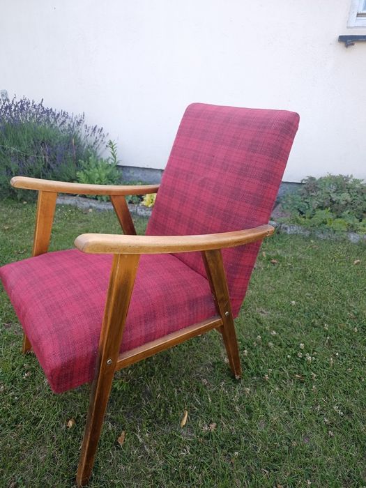 Fotel z czasów PRL - jedyny taki do renowacji