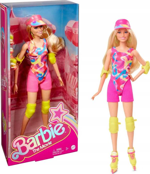 Барби Марго Робби на роликах Barbie The Movie Margot Robbie Skating