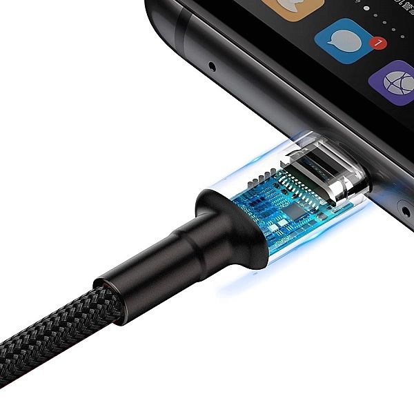 Baseus Cafule kabel przewód USB Typ C SuperCharge 40W Quick Charge 3.0