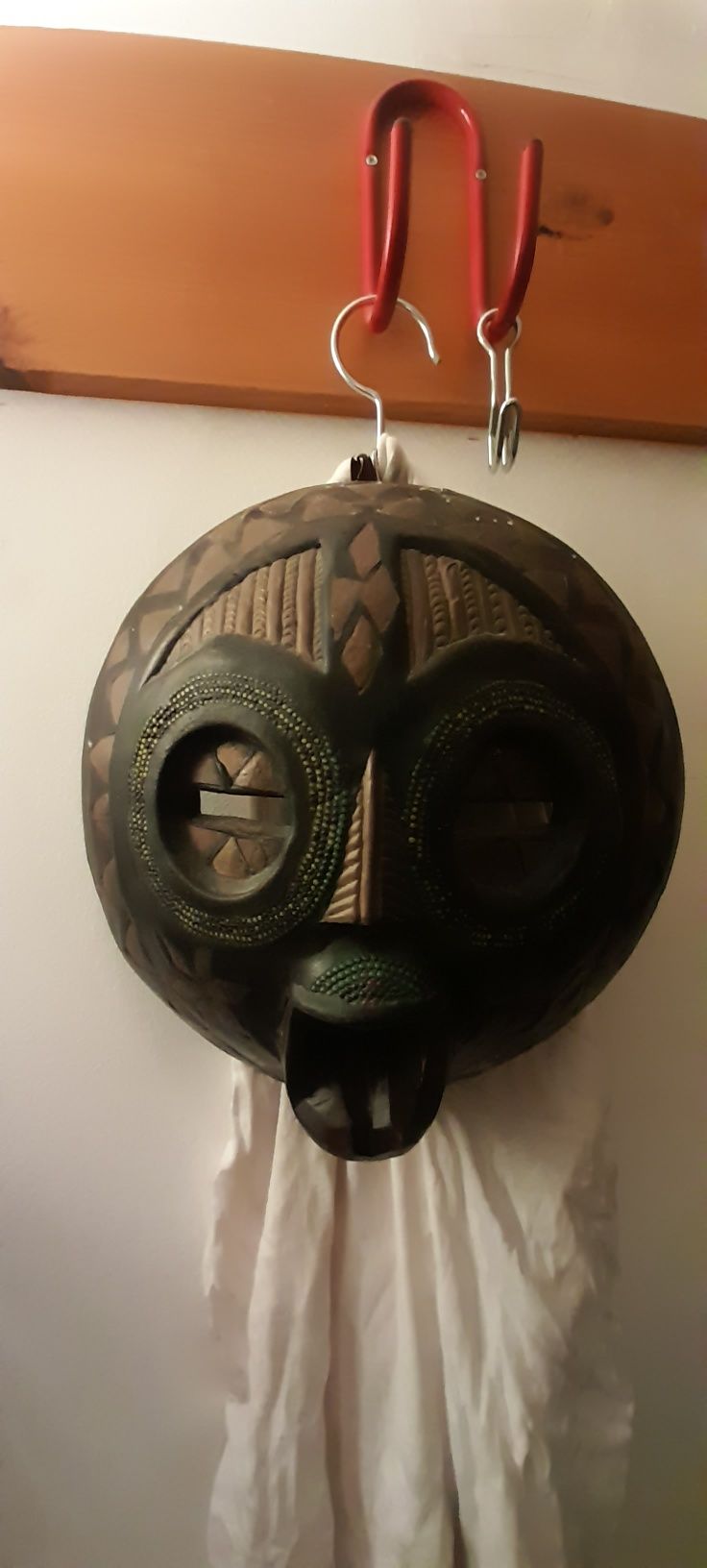 Lote de 18 Máscaras africanas