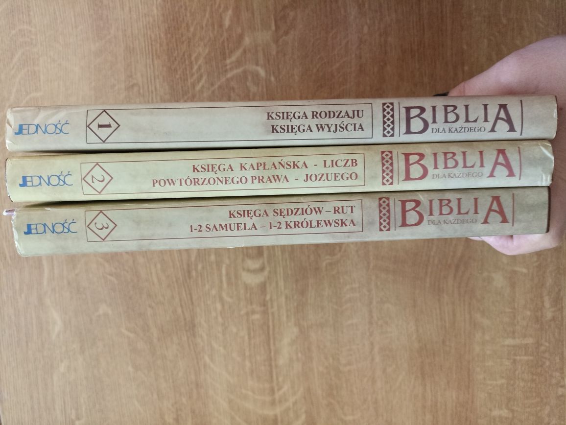 3 części Biblia dla każdego