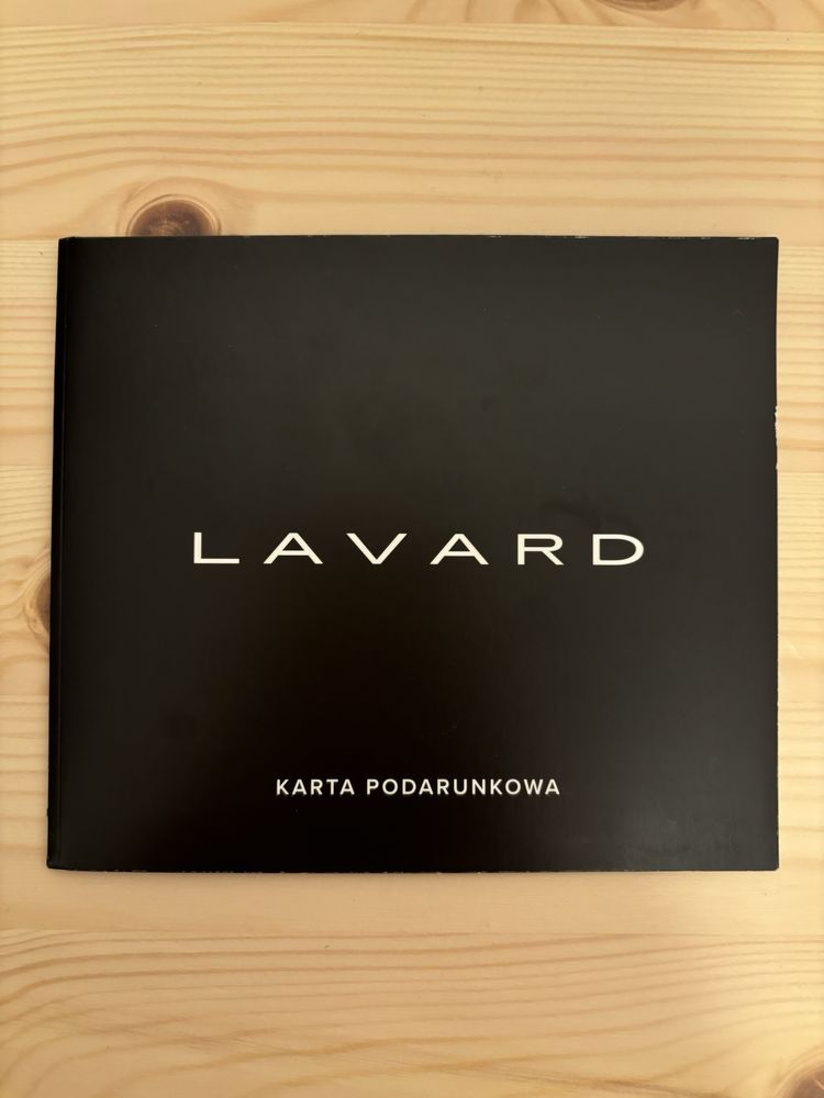 Karta podarunkowa Lavard