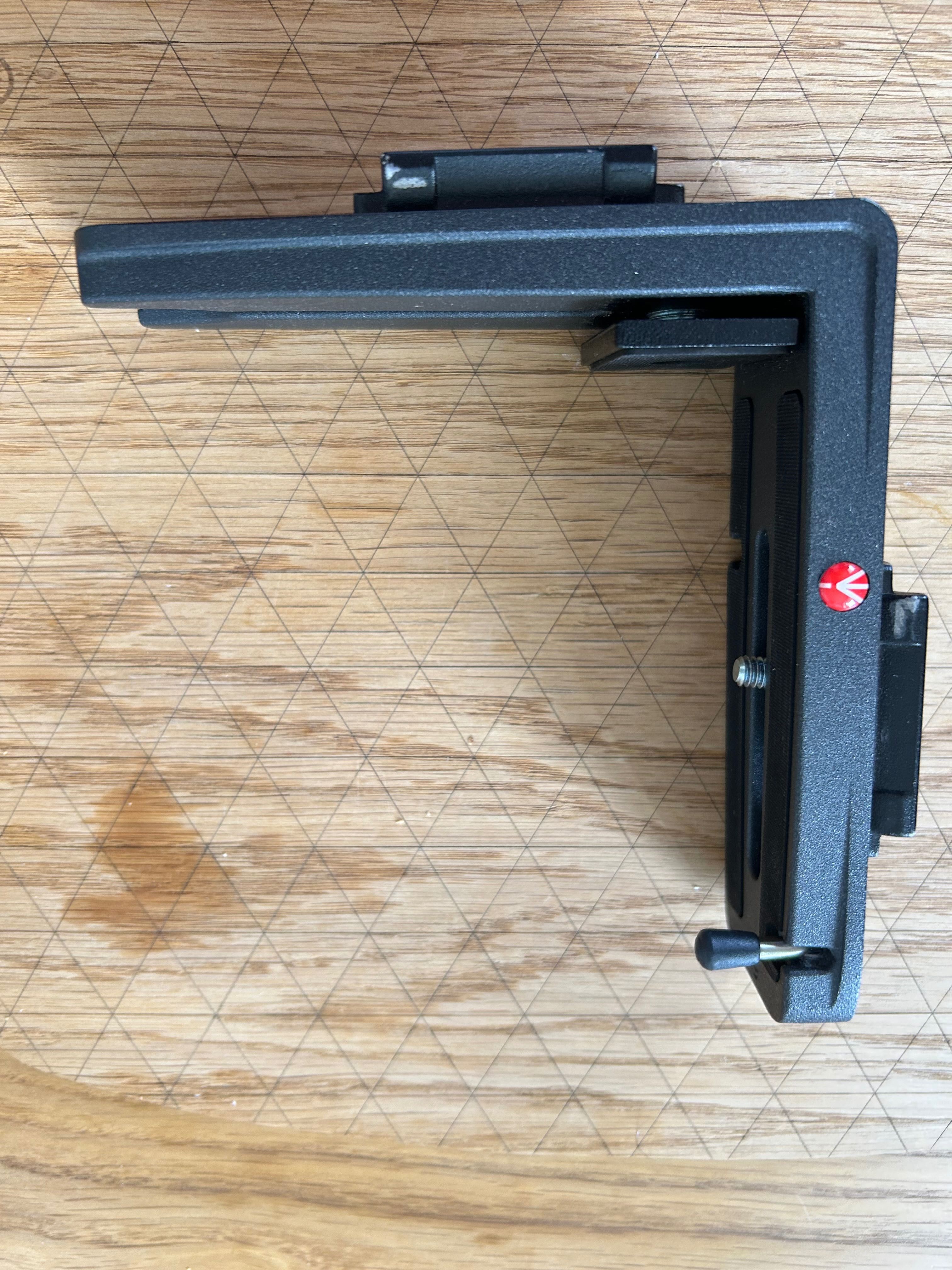 Manfrotto MS050M4-Q2 - Uchwyt kątowy L-Bracket z płytką RC2
