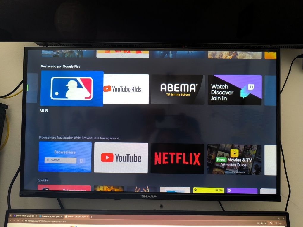 TV SHARP 32” Smart  Android