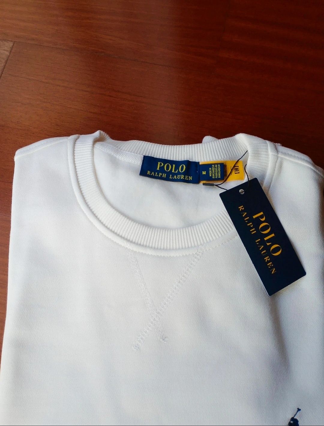 Sweat Ralph Lauren sem capuz