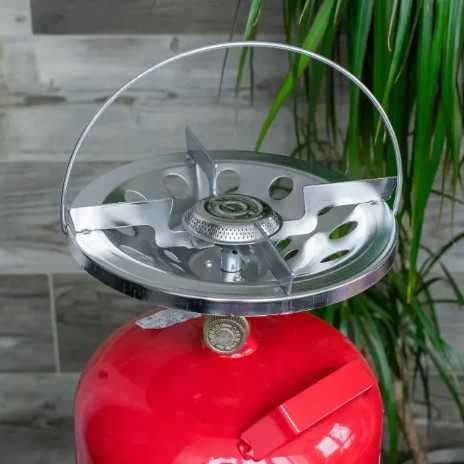 Газовий балон + пальник grant — автономне приготування без світла