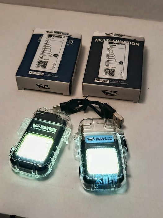 Запальничка/зажигалка + led ліхтарик