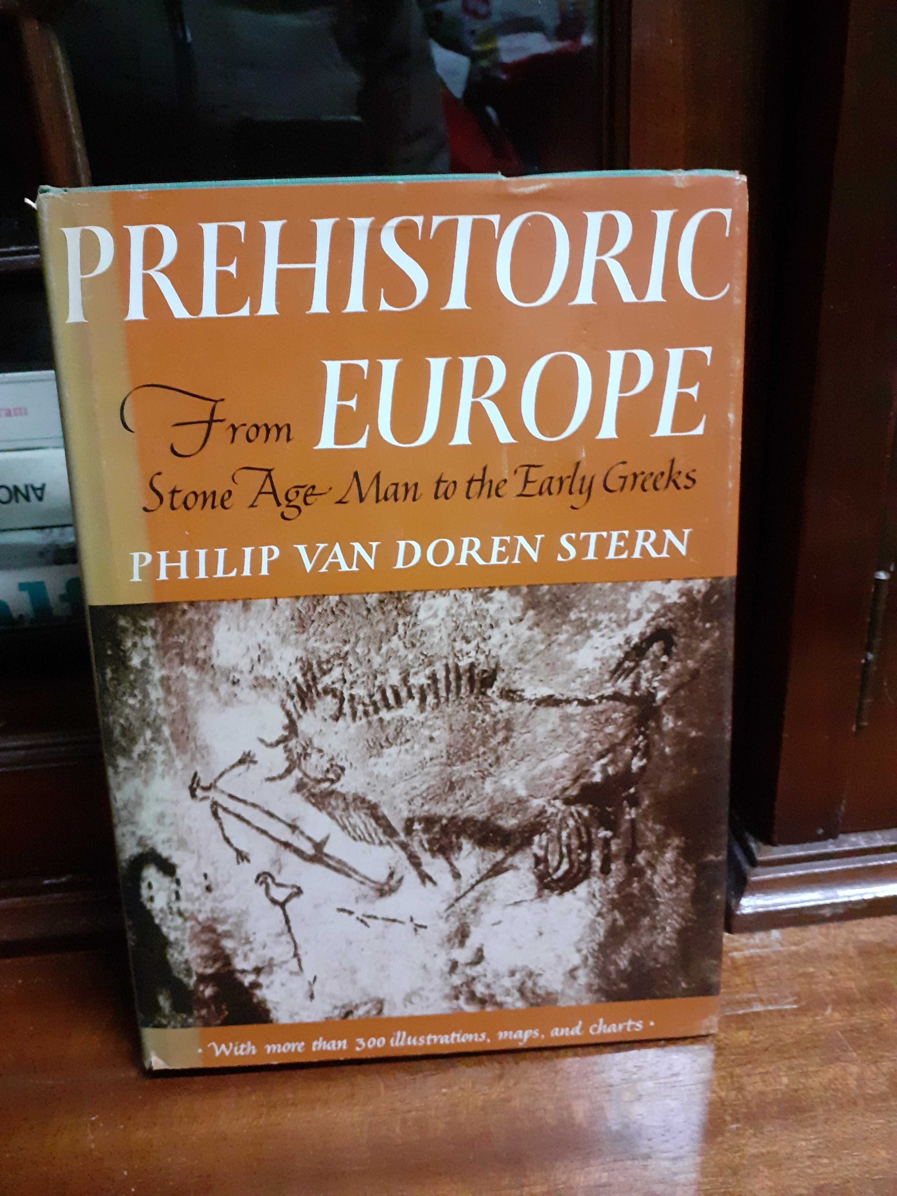 Livro Prehistoric Europe, from stone age man to the early Greeks
