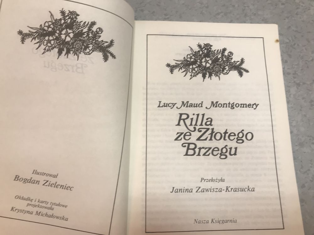 Rilla ze Złotego Brzegu - L. Maud Montgomery