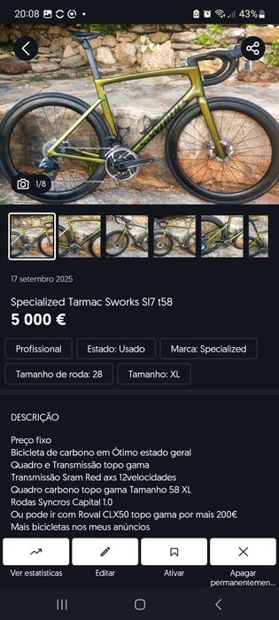 Mafrabike  Bicicletas de estrada carbono oportunidade