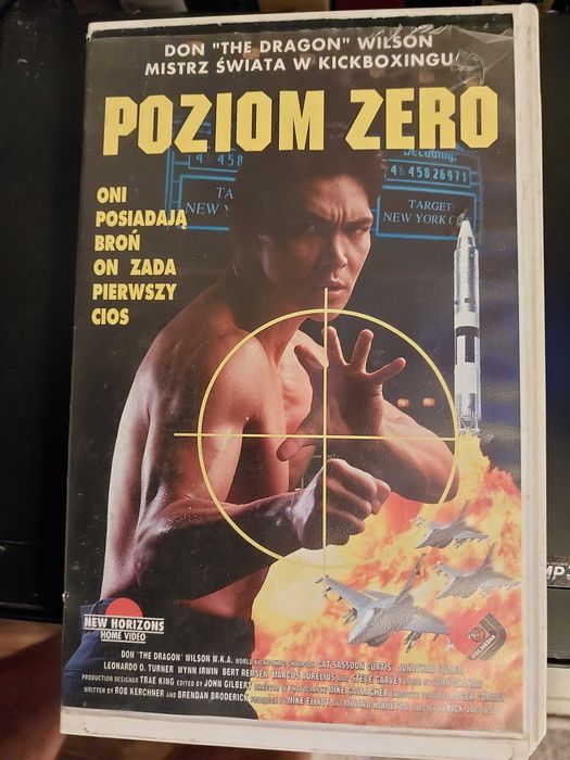 Poziom zero, kaseta vhs.  Nowa cena!