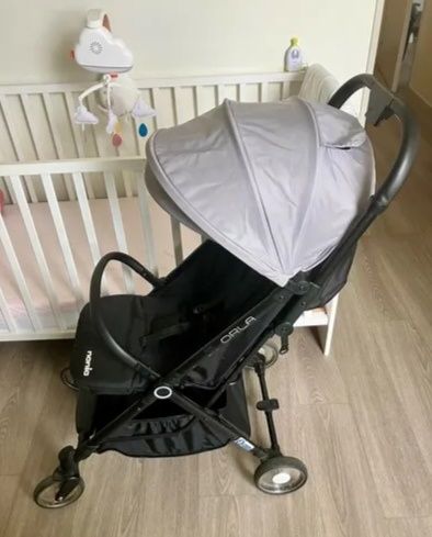 Carrinho bébé+ ovo de transporte nania