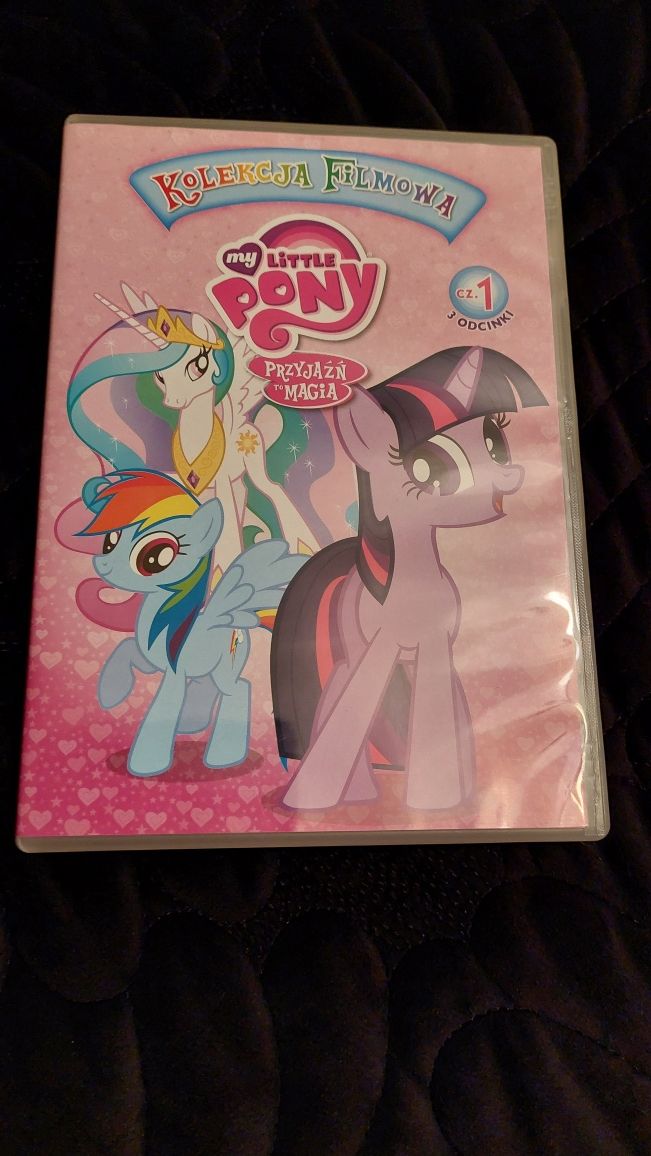 Płyta my little pony przyjaźń to magia cz.1 /3 odcinki płyta DVD