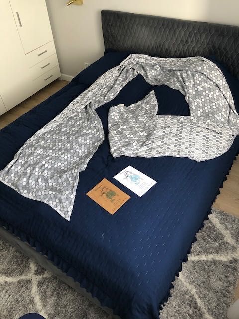 Chusta tkana, splot żakardowy, (100% bawełna) model Antek, 4,6 m