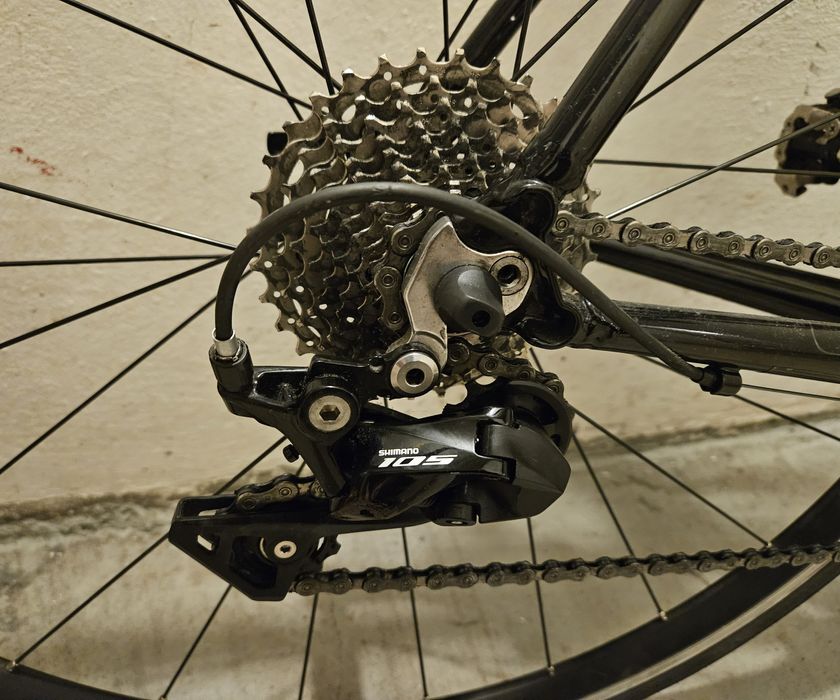 Rower szosowy wyścigowy Bianchi Via Nirone 7 roz 61 alu 105 shimano