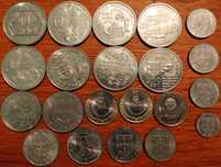 Lote 21 Moedas Comemorativas Antigas Portugal Colecção