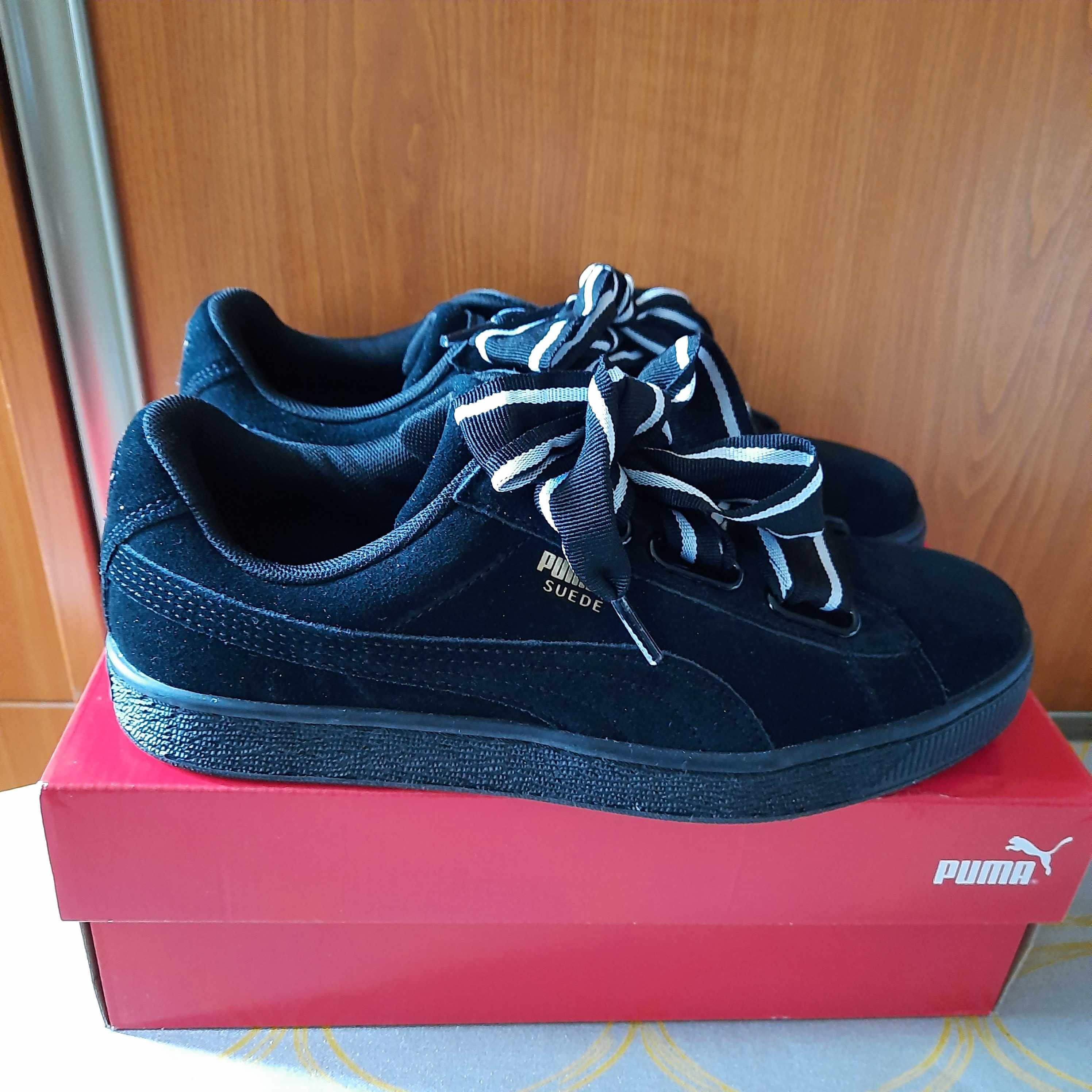 Снікерси, кросівки PUMA замшеві (оригінал)