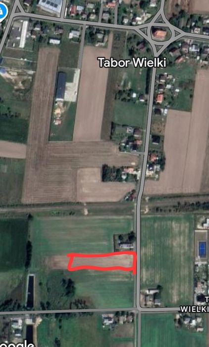 Działki budowlane Tabor Wielki 10 arów