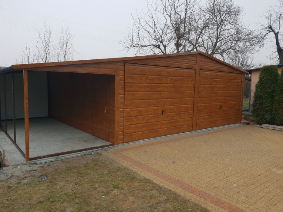 Producent garaży blaszanych 7x6