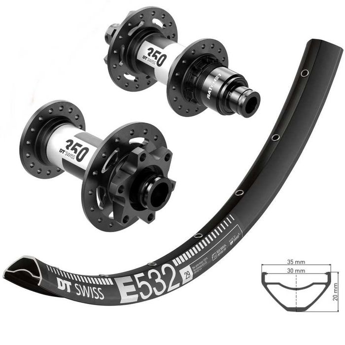 Koła enduro DT Swiss E532 + DT 350