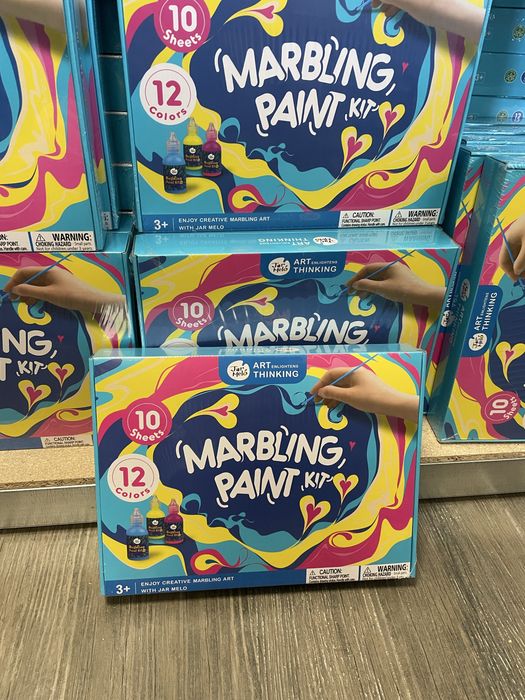 Набір для малювання на воді Ебру Jar Melo – 12 кольорів