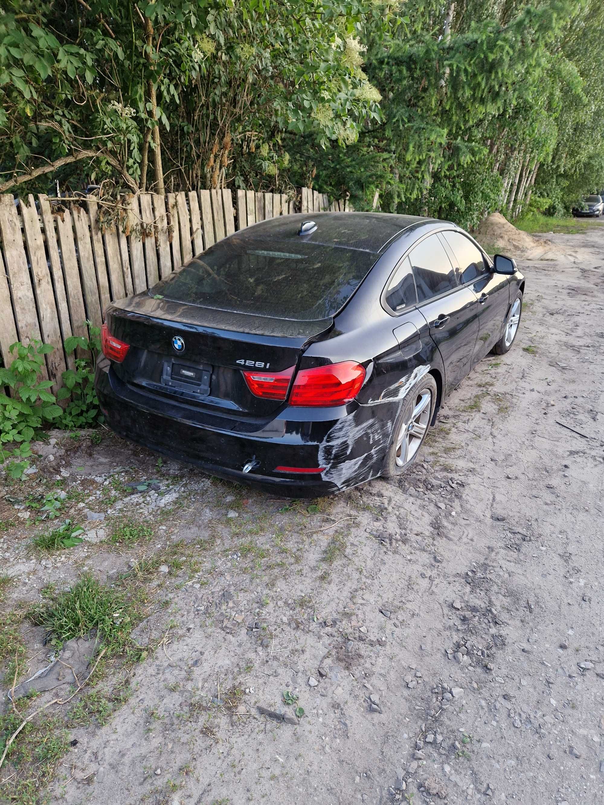 Bmw f32 f33 f36 przód maska lampy blotnik zderzak  czesci