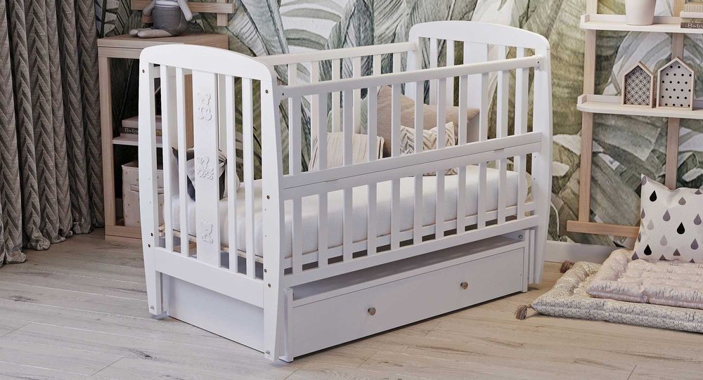 Ліжко для Немовлят ; Ліжечко Букове ; Кроватка для новонароджених