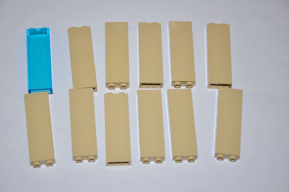 L4806. LEGO - Słupki 1x2x5 mix kolorów, 12 szt.