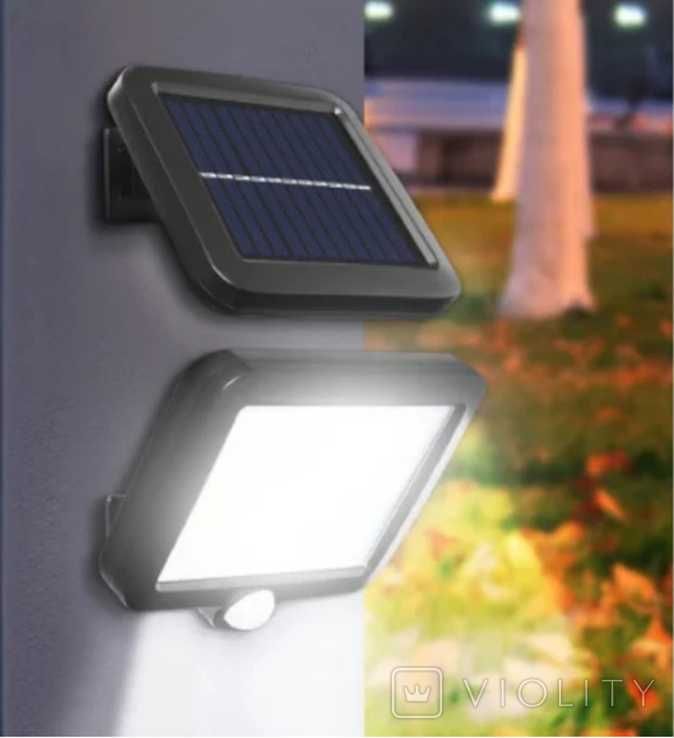 ЛЕД ліхтар светодиодная LED панель з сонячною панеллю 100 ват