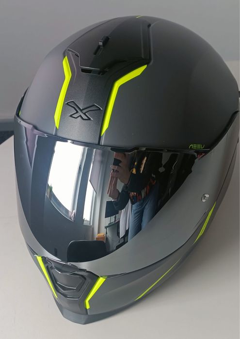 Capacete Nexx novo com 3 viseiras