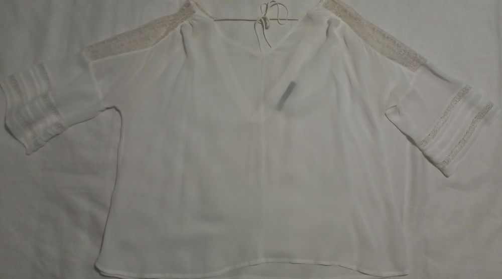 Blusa branca Zara