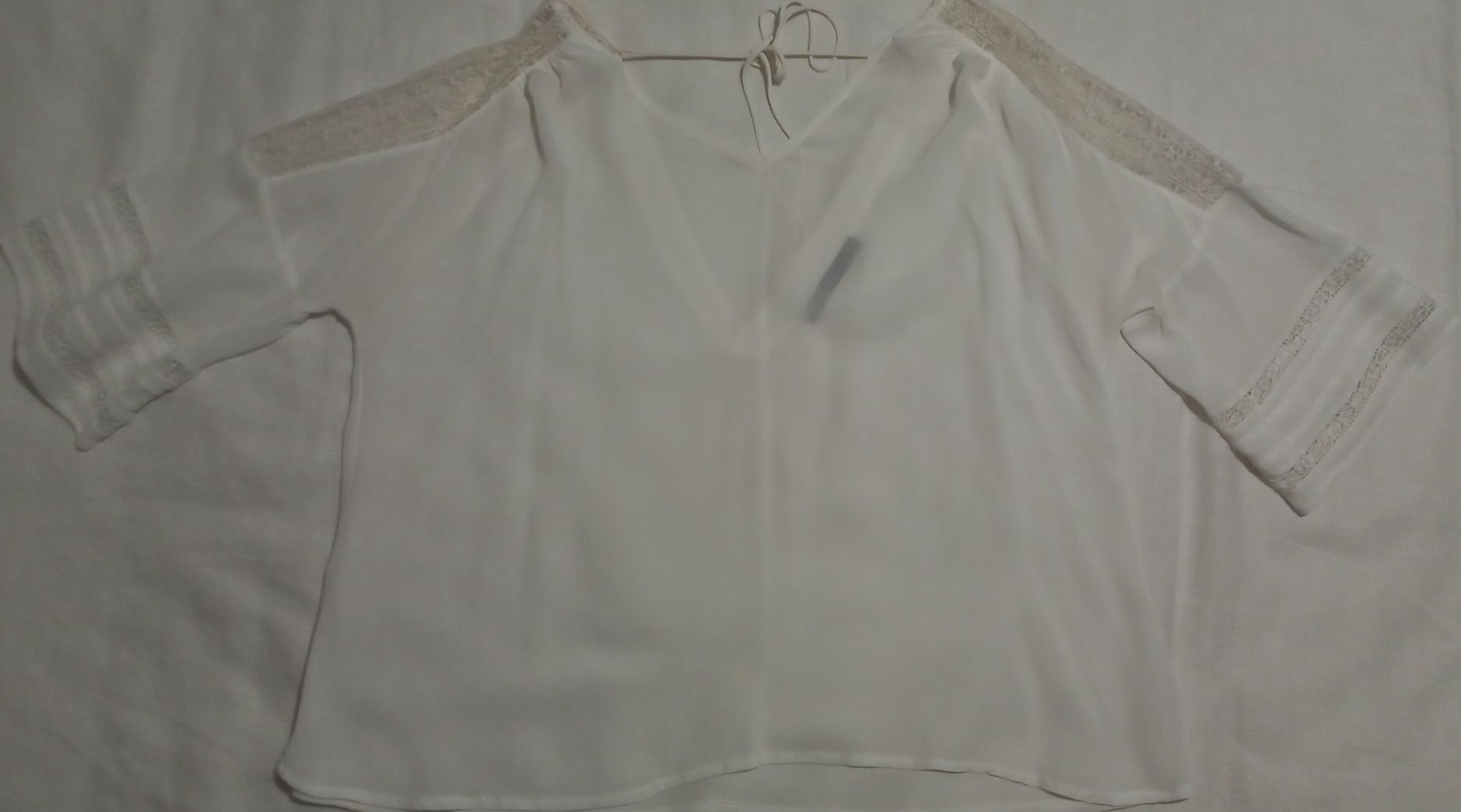 Blusa branca Zara