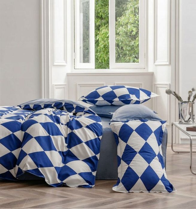 Pościel 160x200/3 części Komplet Dwustronna Mikrofibra Joana