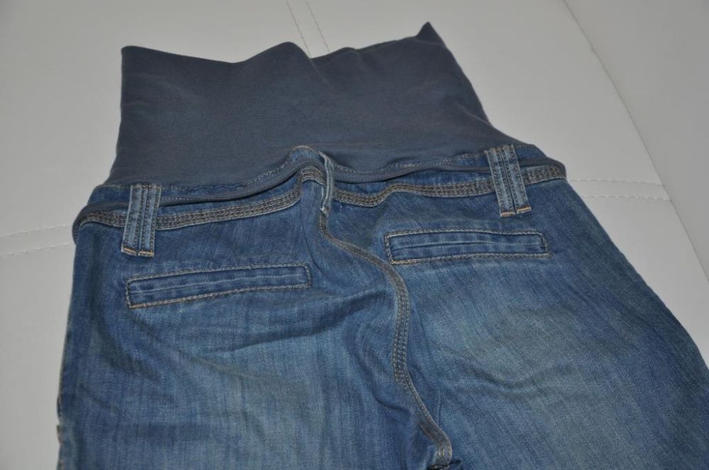 Rybaczki ciążowe jeansowe rozm. S 9fashion indygo
