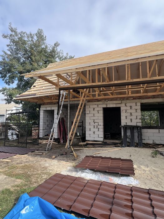 Покрівельні роботи , новий дах під ключ, кровля