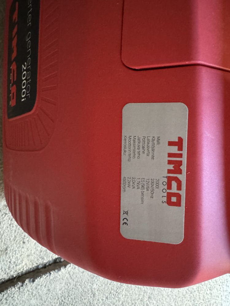 Інверторний генератор Timco 200i