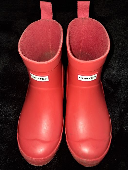 Kalosze Hunter czerwone 34