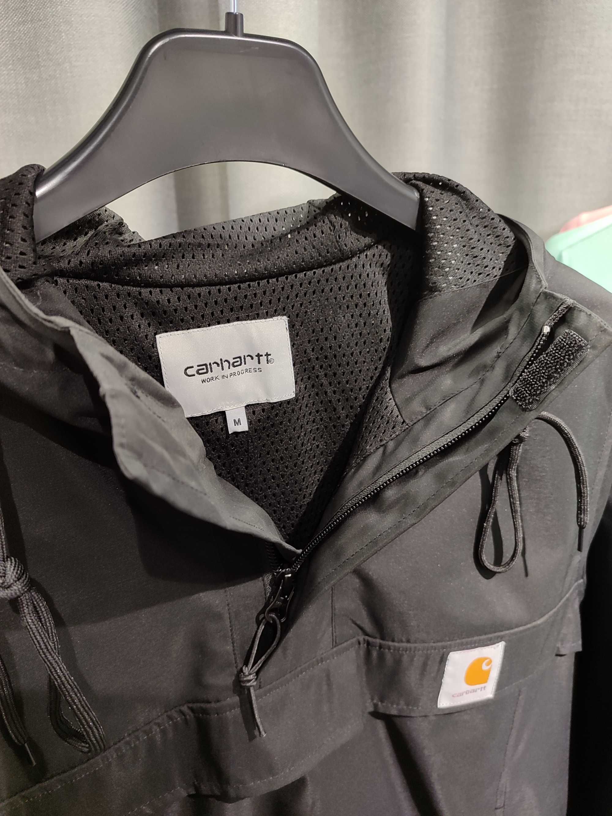 Анорак CARHARTT WIP nimbus pullover jacket black
