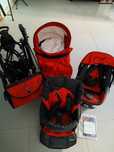 Conjunto trio Bebecar Vogue como novo